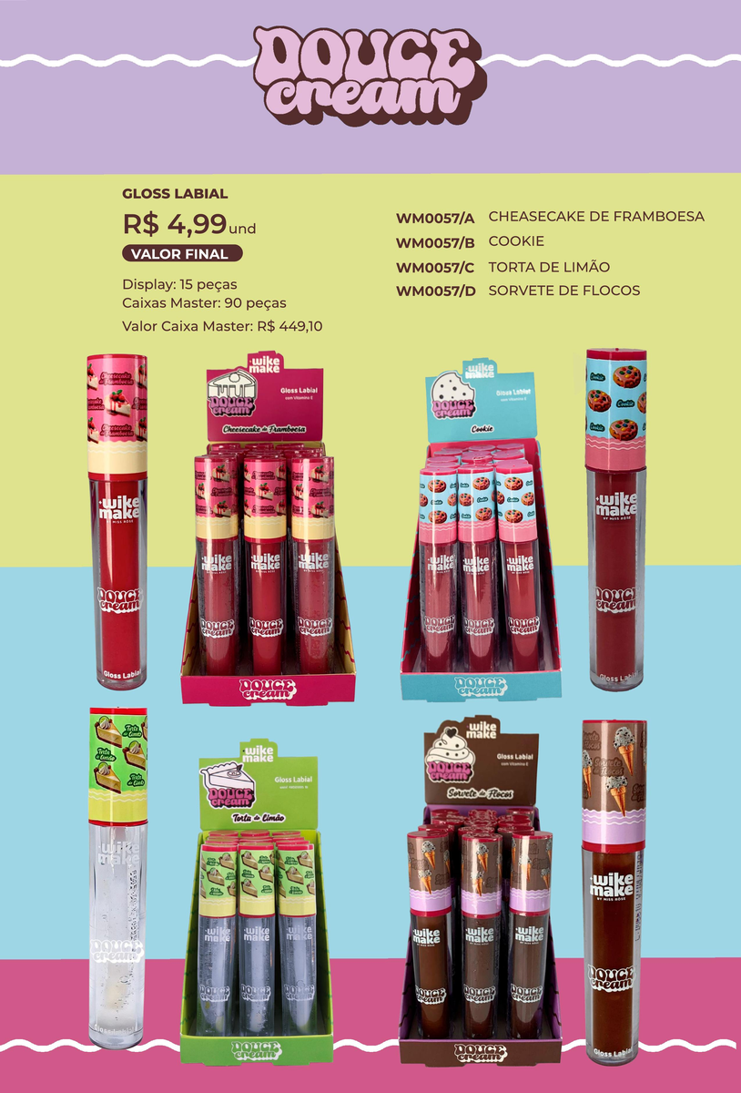 Gloss Labial WM0057 un4.99 cx90