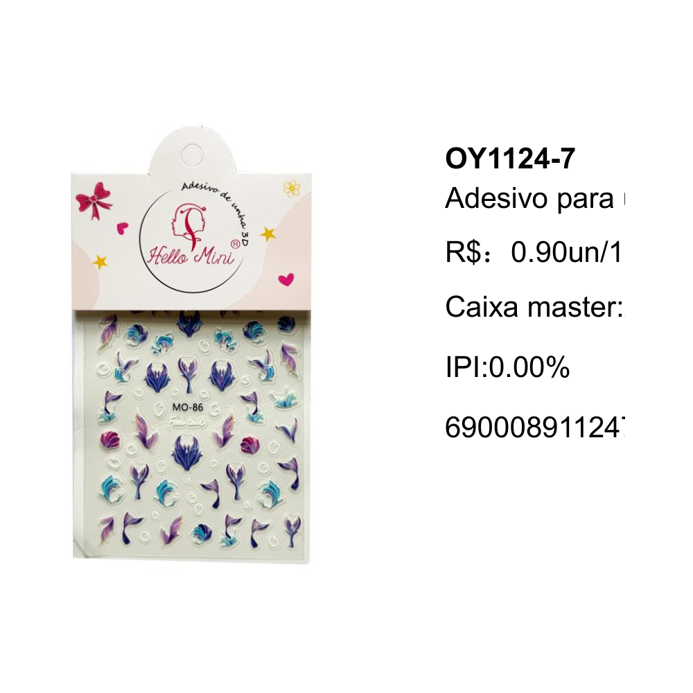 Adesivo para unha - OY1124-7