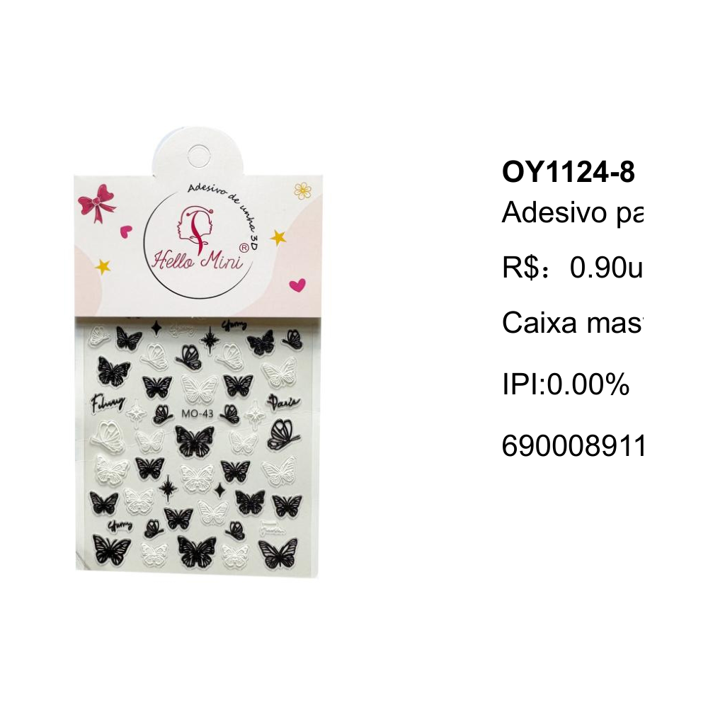 Adesivo para unha - OY1124-8