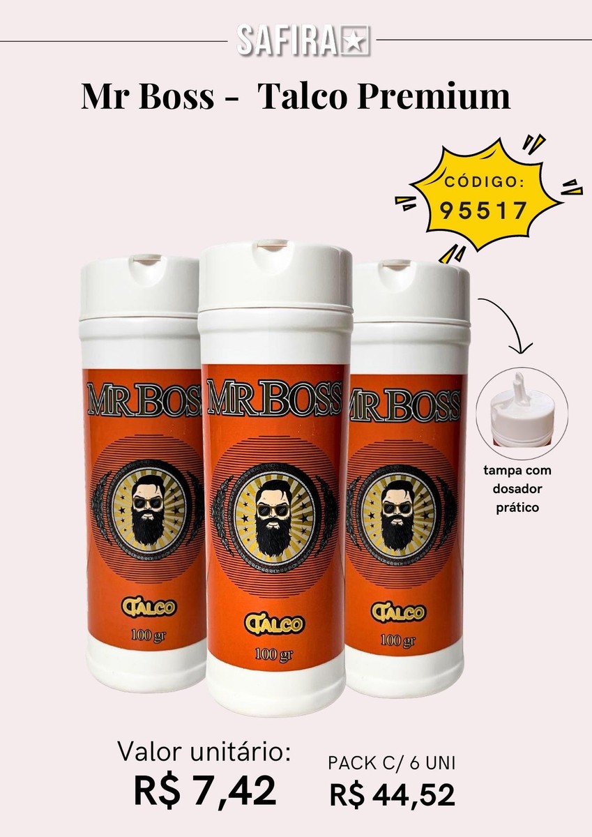 Mr Boss - Talco Premium 95517 un7.42 cx6