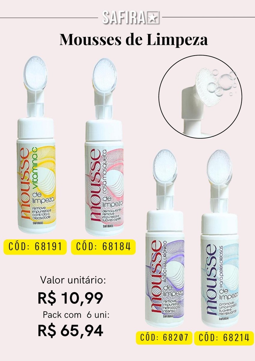 Mousses de Limpeza 68191 un10.99 cx6