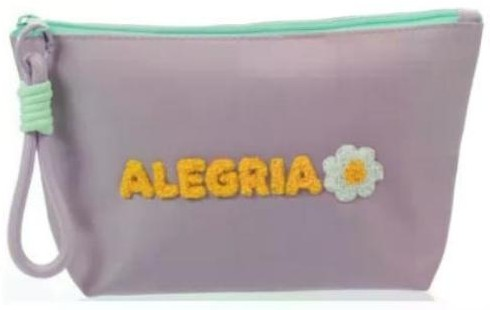 Nécessaire com alça letra plush FLO2612 un14.90 cx12