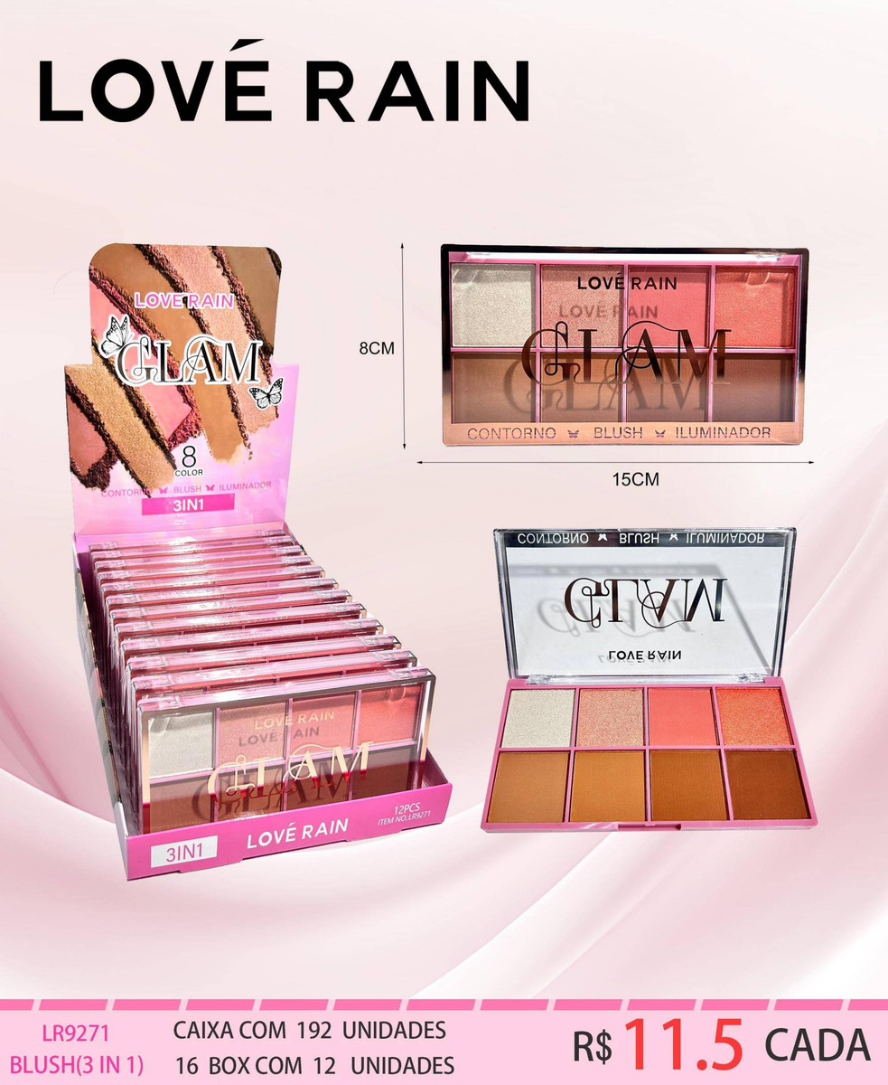 Blush (3 In 1) LR9271 un11.50 cx192