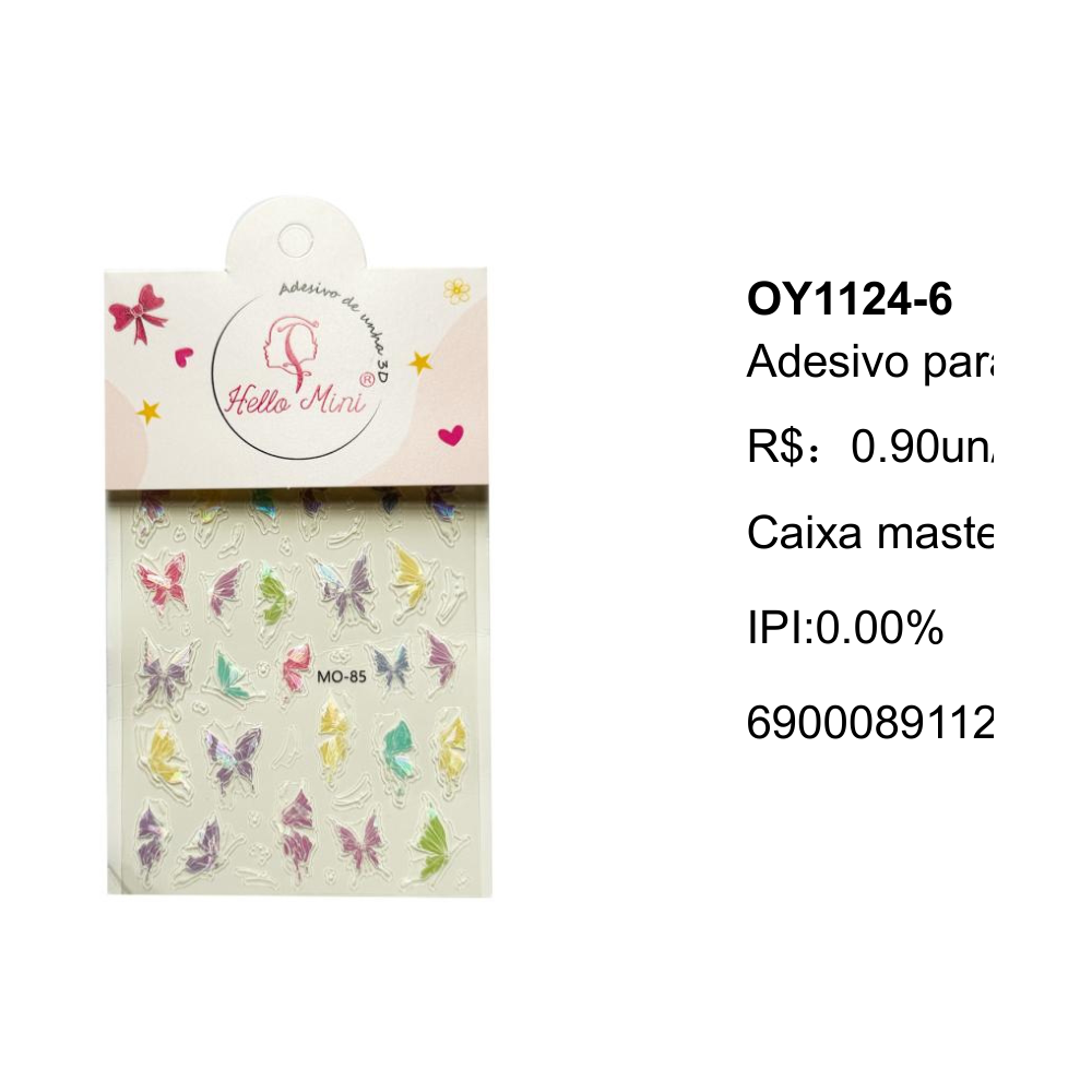 Adesivo para unha - OY1124-6