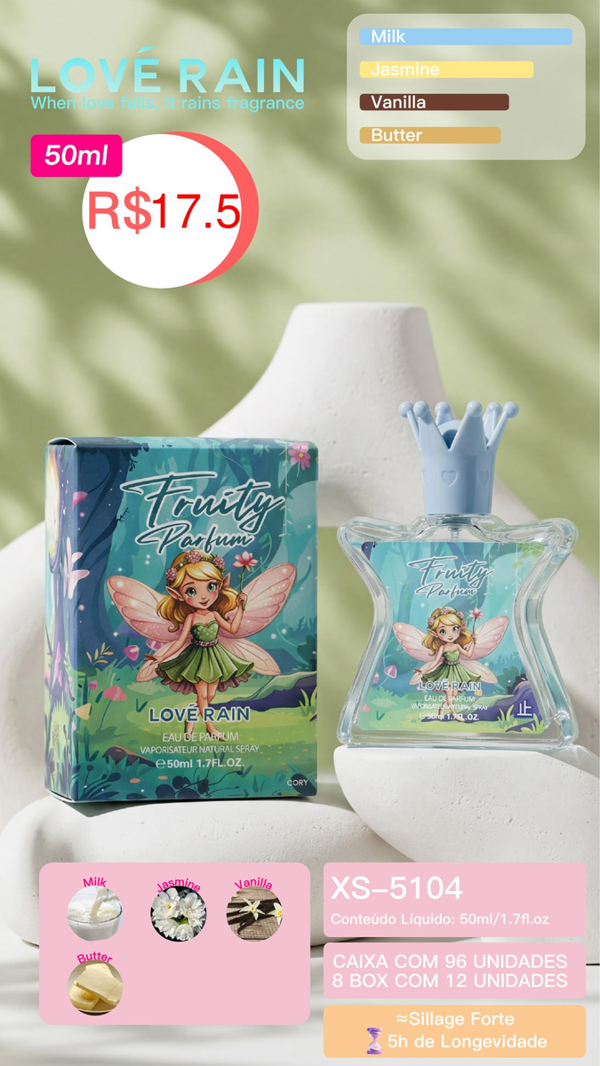Fruity Parfum (Verde) XS-5104 un17.5 cx96