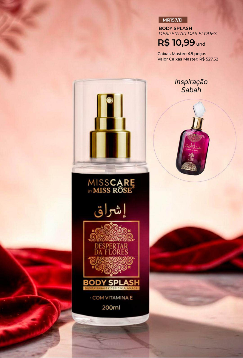 Body Splash Despertar das Flores MR157/D un10.99 cx48