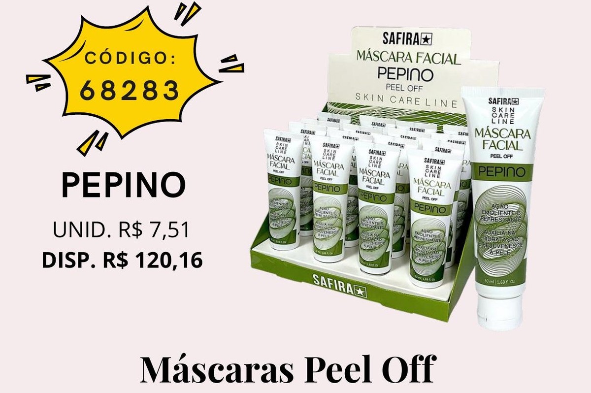 Mascara Peel Off Pepino 68283 un7.51 cx16