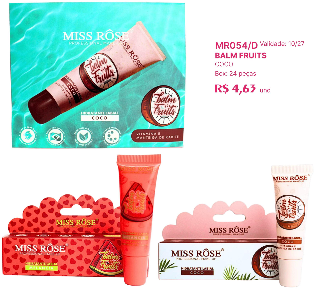 Balm Fruits Coco MR054/D un4.63 cx24