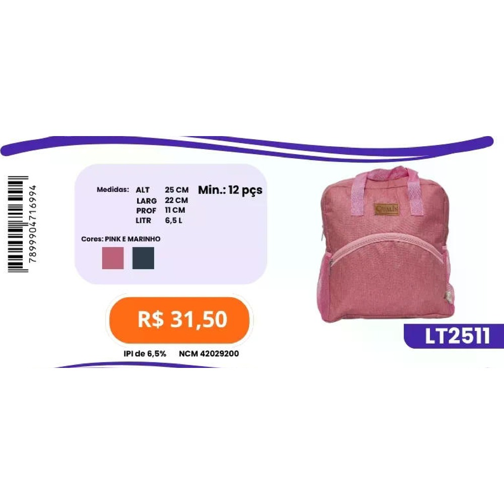 Bolsa Térmica LT2511 un31,50 cx12