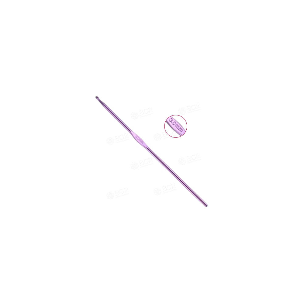 AGULHA CROCHE METAL - N°3.0 - 30788