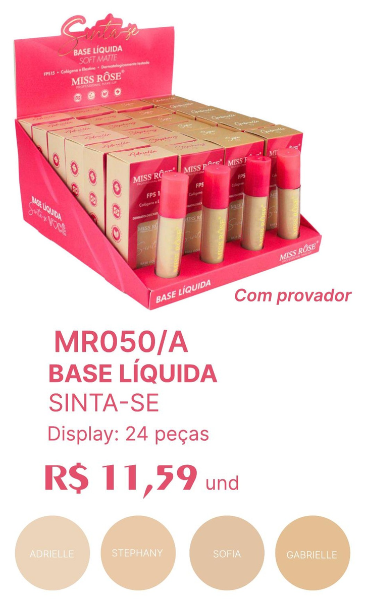 Base Líquida Sinta-Se MR050/A un11.59 cx24