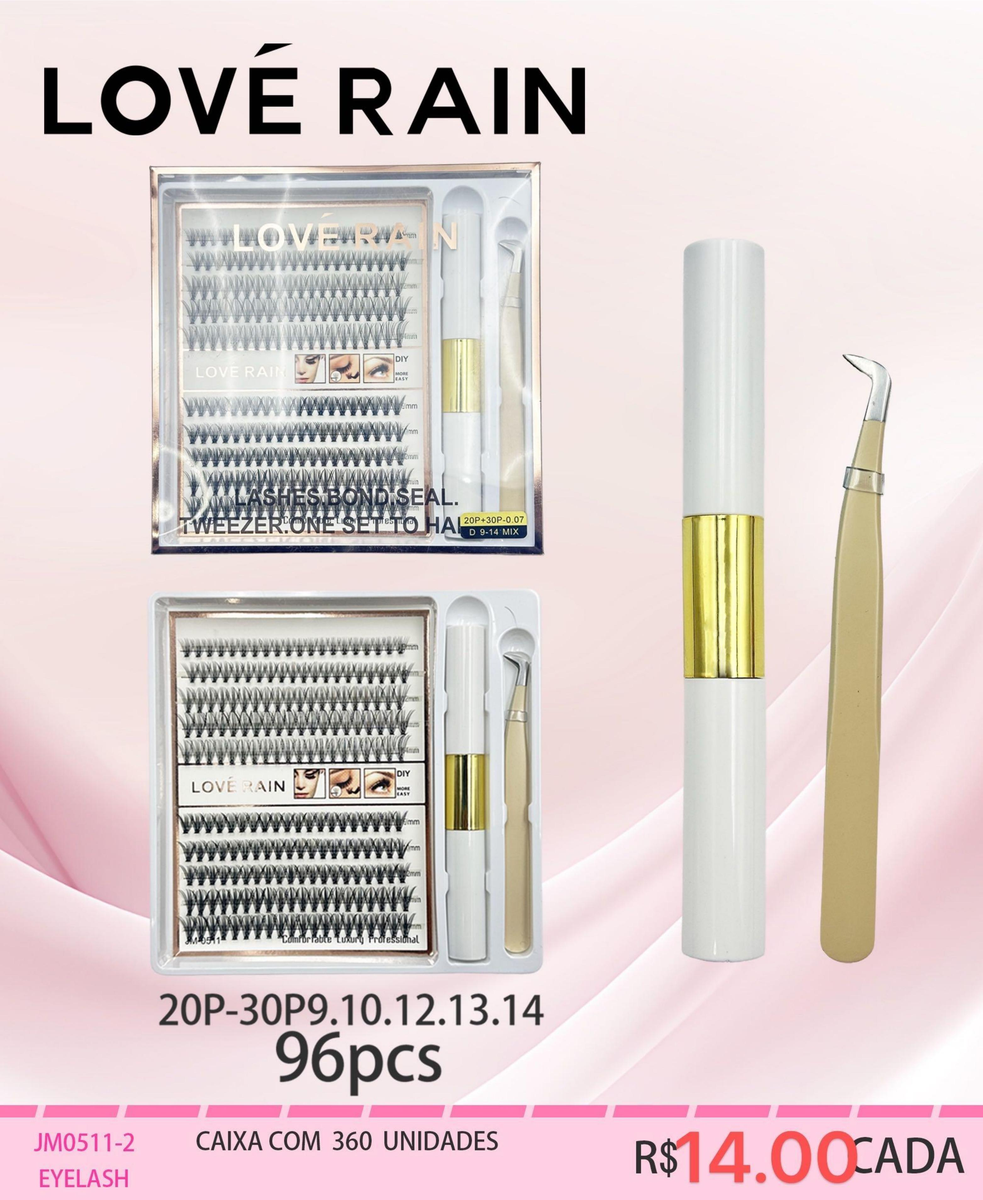 Eyelash Kit Gold 20P-30P JM0511-2 un14.00 cx360
