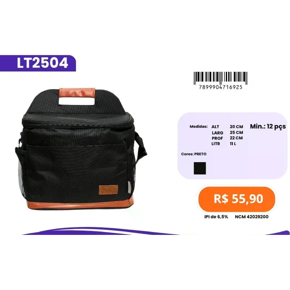Bolsa Térmica LT2504 un55,90 cx12