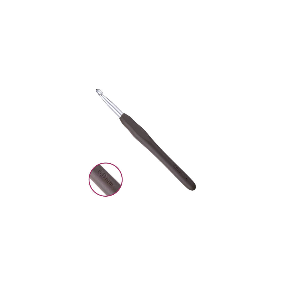 AGULHA CROCHE ERGONOMICA - N°6.0 - 35257