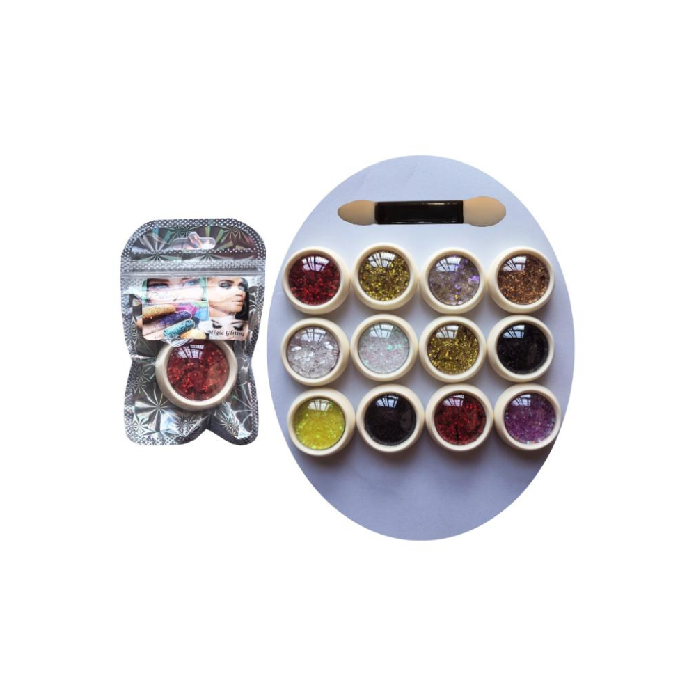 cola direito!!! Magic glitter - BUN403