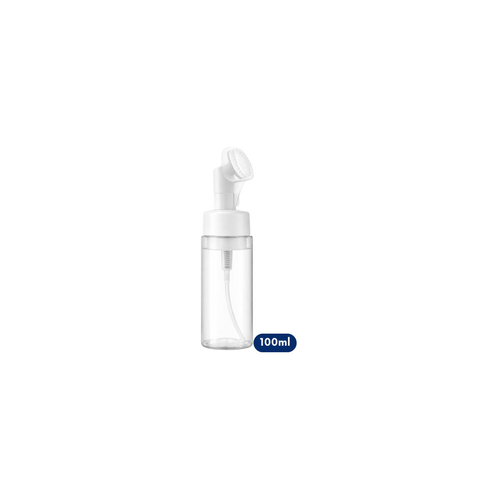 Frasco Pump Escova - Transparente 100ml