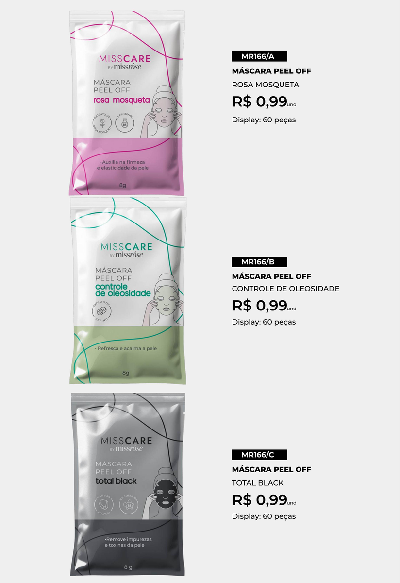 Mascara Peel Off MR166 un0.99 cx60