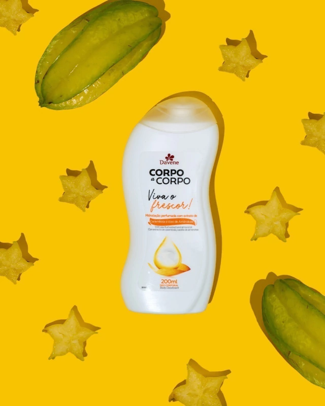 Loção Hidratante Corporal Corpo a Corpo Frescor 200ml Davene