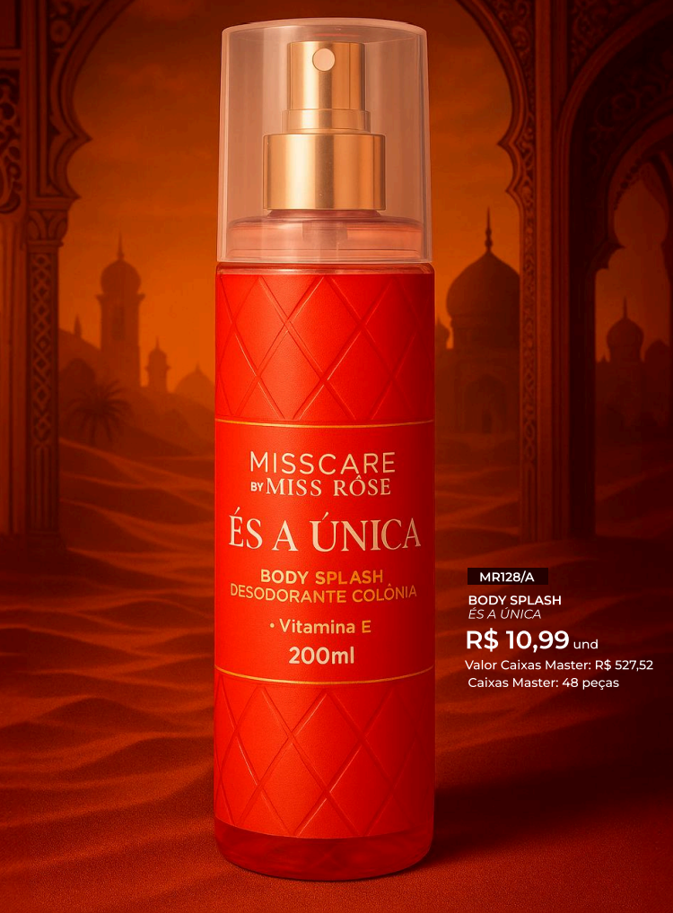 Body Splash ÉS A ÚNICA 200ml MR128/A un10,99 cx48