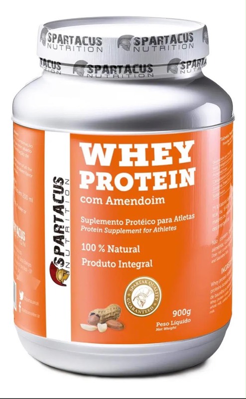 Whey Amendoim - Pote 900g -CX /6  Consulte Sabores