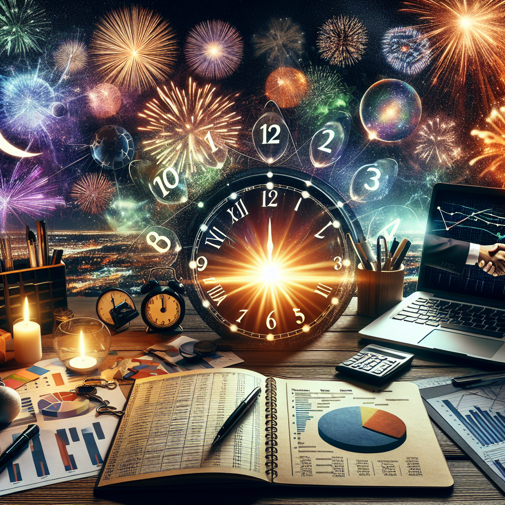 Como definir novas metas para o negócio no ano novo